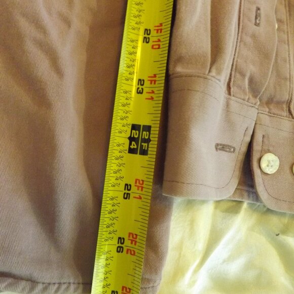 Cinch Western Wear Button-Down Shirt Mens Size XL Dusty Rose Long Sleeve - Picture 4 of 8